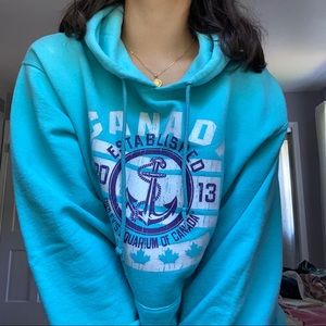 Blue Canada’s Ripley’s Aquarium sweatshirt